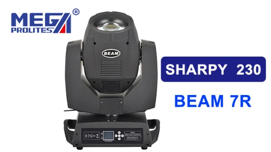 Заводская цена DJ-оборудование Sharpy Beam 230W 7r сценическое освещение с подвижной головкой